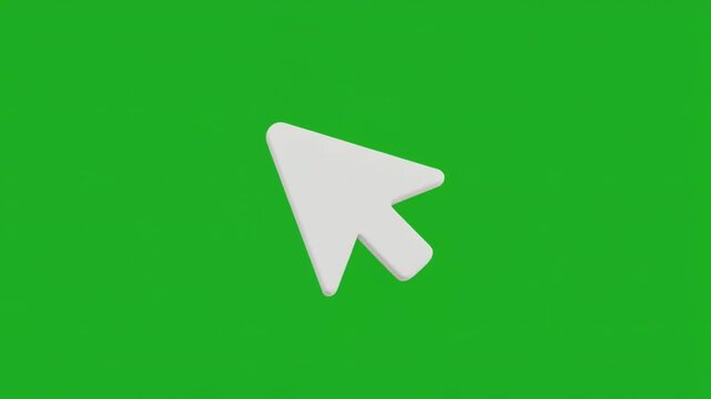 This 3d green arrow icon design is a vector business symbol and web button template used as a direction sign or play element for an internet label sticker concept