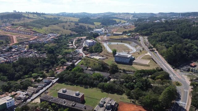 Imagens Aereas de Lavras Minas Gerais - MG - Pra&ccedil;a 