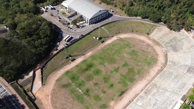 Imagens Aereas de Lavras Minas Gerais - MG - Pra&ccedil;a - Univercidade Federal - UFLA - Campus