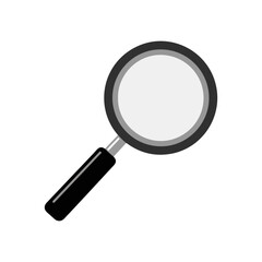 Magnifying Glass Icon Search Tool Symbol Discovery Concept