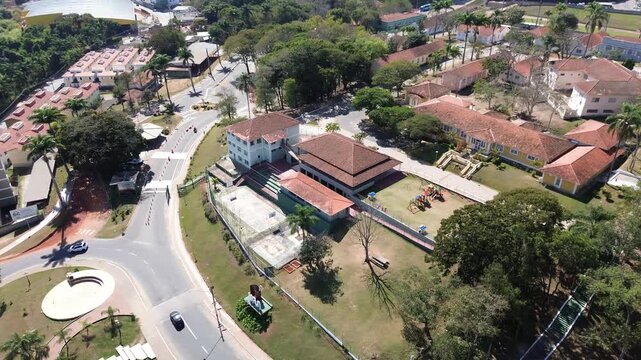 Imagens Aereas de Lavras Minas Gerais - MG - Pra&ccedil;a - Univercidade Federal - UFLA - Campus