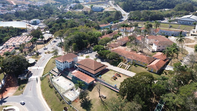 Imagens Aereas de Lavras Minas Gerais - MG - Pra&ccedil;a - Univercidade Federal - UFLA - Campus