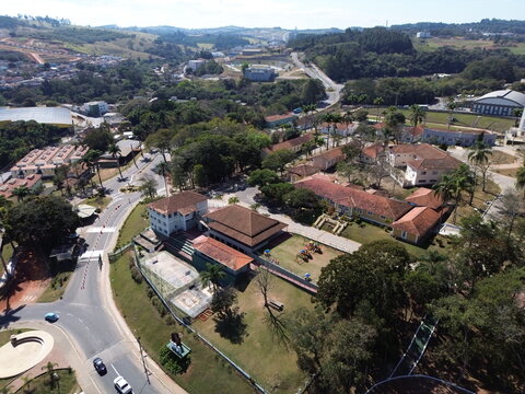 Imagens Aereas de Lavras Minas Gerais - MG - Pra&ccedil;a - Univercidade Federal - UFLA - Campus