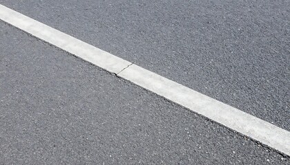 Fototapeta premium Detail of asphalt pavement texture suitable for urban planning or traffic safety design, World Roads Day, created with generative ai