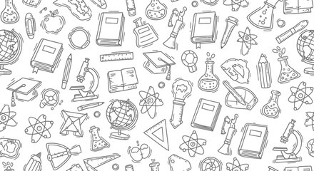 Educational Science Tools, Classroom Study Resources, Graphic Design Art