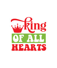 Naklejka premium king of All Hearts svg