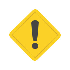 exclamation danger warning sign
