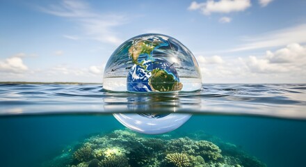 Fototapeta premium World water day preserving our planet's precious resource