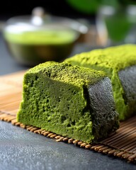 matcha gateau chocolate