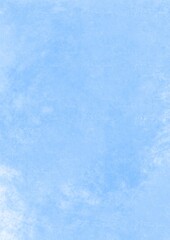 Obraz premium Abstract gradient background in soft blue pastel colors with subtle grainy texture.