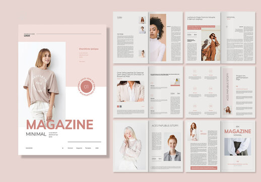 Minimal Magazine Template