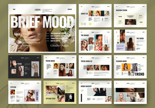 Brief Mood Landscape Template