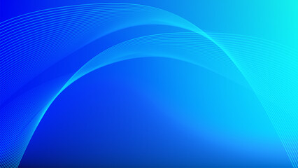 abstract blue wave background