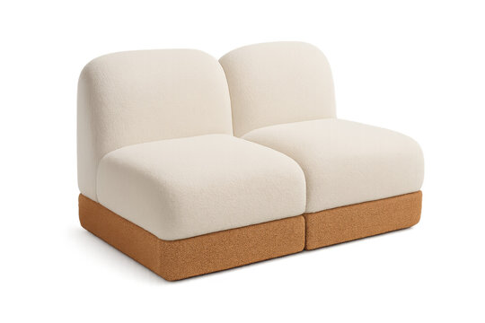 Modulor sofa creating a cozy modern living space