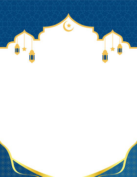 Template ramadhan kareem and moslem 