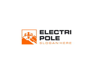 Electric pole logo