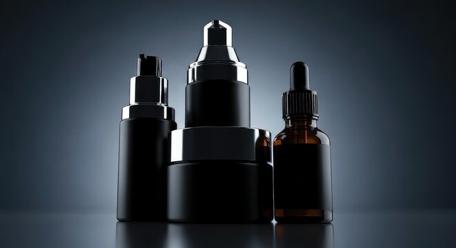 Premium Cosmetic Container Mockups for Beauty Brands and Skincare Product Designs in Modern Marketing Campaign 110 chr