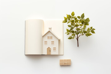 Simple home activity ideas, individually displayed on a white background.