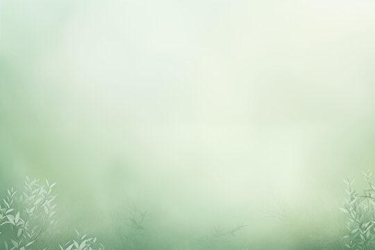 A soft pastel green background with a gentle gradient.