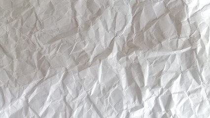 Obraz premium white crumpled paper
