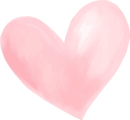 Soft Shiny Pink Heart