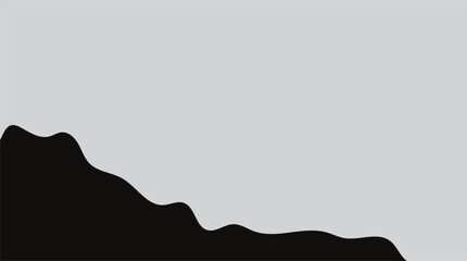 3D paper texture design featuring an abstract mountain landscape with a plane silhouette and blank business illustration elements