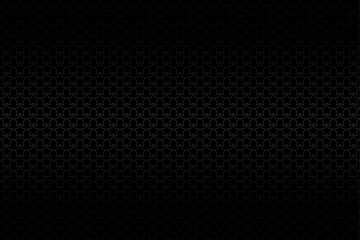 hexagon black and white abstract background