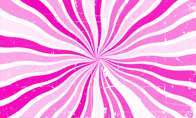 Color pink grunge abstract ray star burst background pattern design . Vector illustration