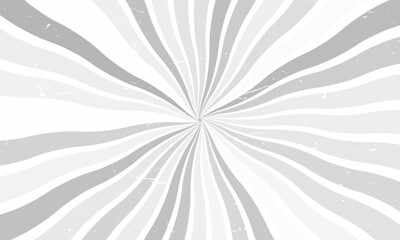 Gray and white grunge sunburst background. Sunburst vector illustration. Sunburst background