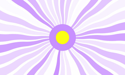 Purple and white sunburst background. Sunburst vector illustration. Sunburst background