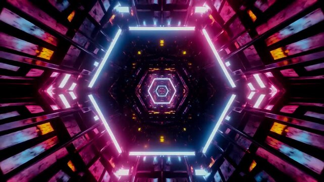8K Cinematic Quantum Chamber Pulsing with Bright Fractal Energy 2026