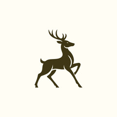 Obraz premium Majestic Deer Logo