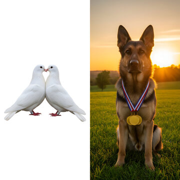 germane shepherd dog