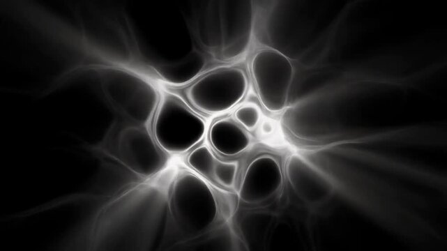 8K Cinematic Semi-Liquid Glowing Energy Core with Fluid Unstable Shadows 2026