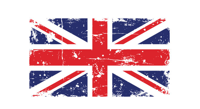 Distressed union jack a weathered representation of the united kingdom s flag