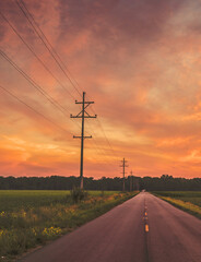 sunset background image