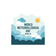 World Meteorological Day Illustration