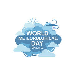 World Meteorological Day Cloud Badge