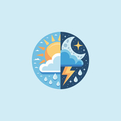 Day and Night Weather Icon