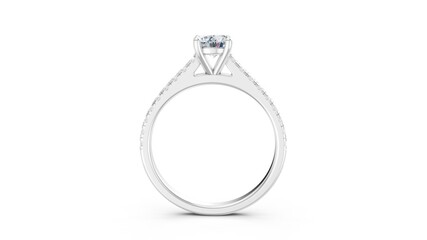 Cathedral Ring Design for Fine Jewelry