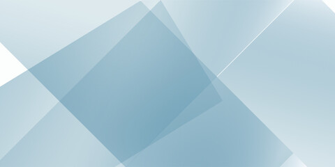 Obraz premium Vector modern abstract wide banner with blue line and geometric shapes. navy