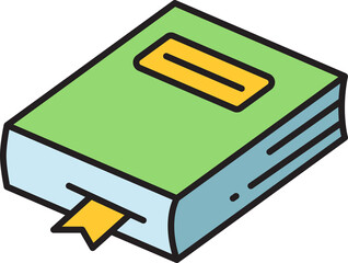 notebook icon illustration

