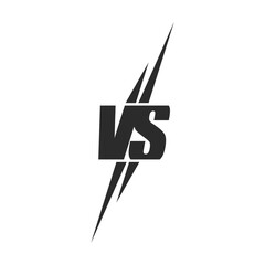 VS logo sport for battle games