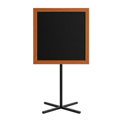 Easel isolated on transparent background