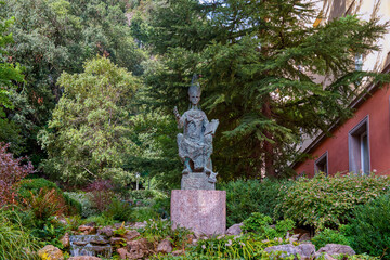 The monastery of Santa Maria de Montserrat is a Benedictine abbey located on the Montserrat mountain, belonging to the Bages region, province of Barcelona, ​​Spain.