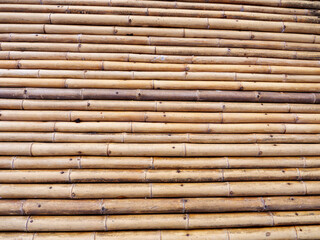 Natural Bamboo Wood Background with Diagonal Pattern