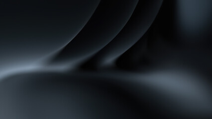 Soft Curvy Abstract Background for Digital Art