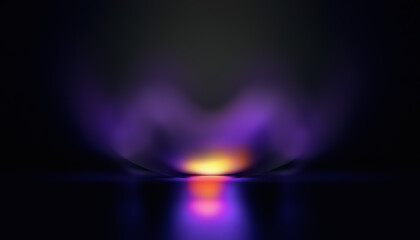 Abstract Light Effects With Blended Colors