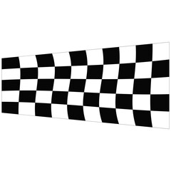 Obraz premium Flag Race Illustration