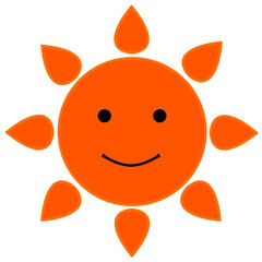 太陽のキャラクターデザインパーツ